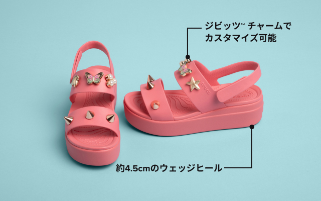 クロックス公式】ブルックリン フォーユー｜サンダル 定番