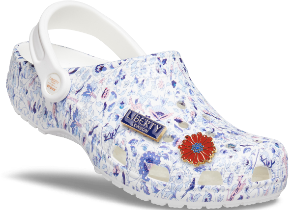 salmon crocs